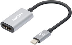Manhattan 153973 USB-C male σε HDMI female