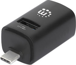 Manhattan 180993 USB-C Männlich Zu USB-A Männlich Konverter Manhattan 180993 USB-C Männlich Zu USB-A Männlich Konverter