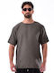 T-shirt Καφέ