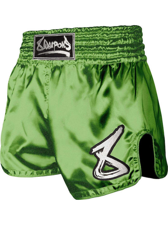 8 Weapons Shorts Kick/Thai-Boxen Grün