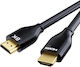 Cabletime HDMI 2.1 Ultra High Speed 48Gbps 4K 120Hz HDR VRR Kabel HDMI-Stecker - HDMI-Stecker 3m Schwarz