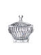 Rogaska Crystal Sweet Jar with Lid Transparent 19x17.7cm