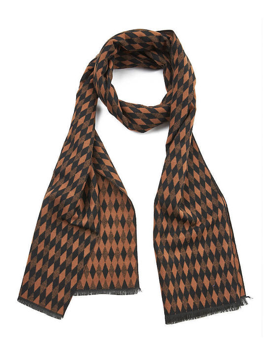 Verde Men's Scarf Brown