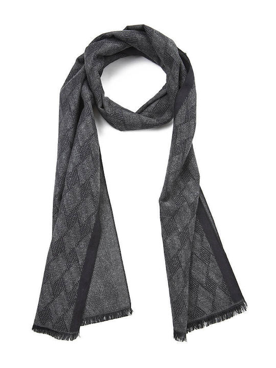 Verde Men's Scarf Black