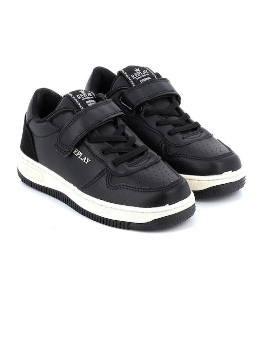 Epic Jr Low Kids Sneakers with Scratch Black