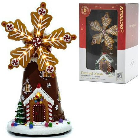 General Trade Illuminated Christmas Figure Candy Height 35cm with Music