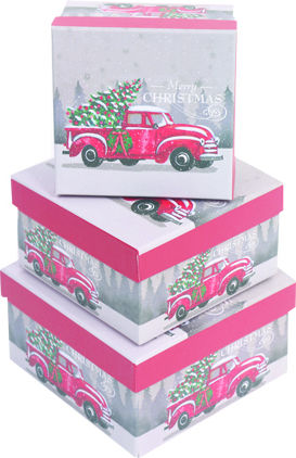 AGC Christmas Figure Box 17x17cm