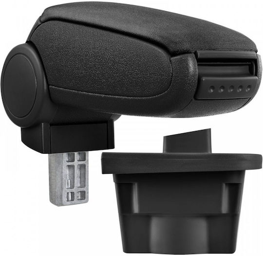 Car Armrest Opel Astra J 2009-2015 Black Faux Leather