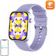 Colmi P71 45mm Smartwatch mit Pulsmesser (Lila)
