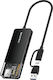 Cabletime USB-Hub Mit 4 Anschlüssen USB 3.2 Mit USB-A / USB-C