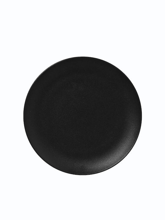 Rak Porcelain Neofusion Πιάτο Ρηχό από Πορσελάνη Μαύρο με Διάμετρο 27cm