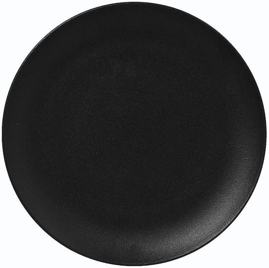 Rak Porcelain Neofusion Πιάτο Ρηχό από Πορσελάνη Μαύρο με Διάμετρο 27cm