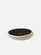 Playground Teller Untiefe aus Porzellan Beige