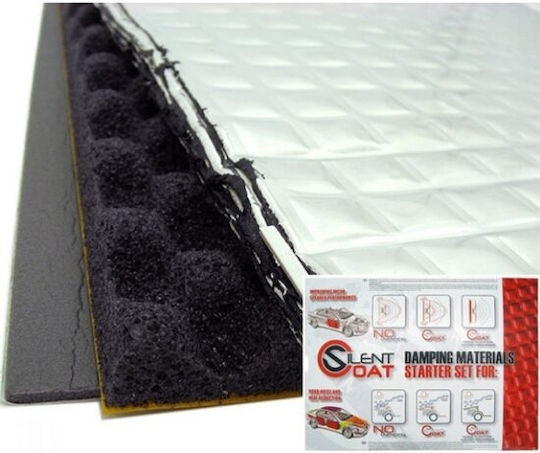 Sc-ss-0.2 Silent Coat Комплект за Звукоизолация Начален Комплект 4 Части