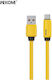 WK USB 2.0 Cable USB-C male - USB-A 66W PD Κίτρινο 1m 250837