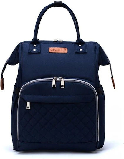 Lequeen Diaper Bag Navy Blue 38x30x20cm.