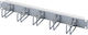 Αξεσουάρ Καμπίνα Δικτύου Rittal Marshalling Panel 1he Hxt 42x55mm Ral 7035 Steel Bracket