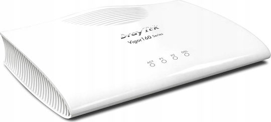 Draytek Vigor 166 (DE) v2 Ασύρματο VDSL2 Modem Router με 2 Θύρες