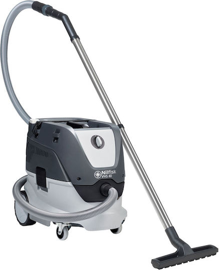 Nilfisk VHS 40 L30 PC Σκούπα Υγρών / Στερεών 1400W με Πλαστικό Κάδο 30lt