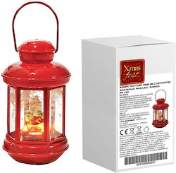 XMASfest Christmas Battery Lantern 18x10cm