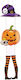 Wall Decorations Carnival Accessory for Halloween 1pcs (Μiscellaneous Designs/Colors)