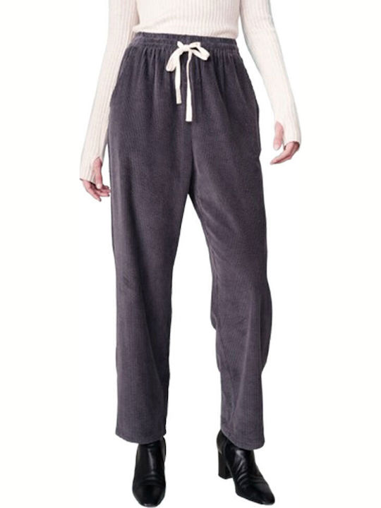Damen Stoffhose Anthrazit