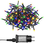 1020 Lichterketten LED 54m. Mehrfarbige in Zeic...