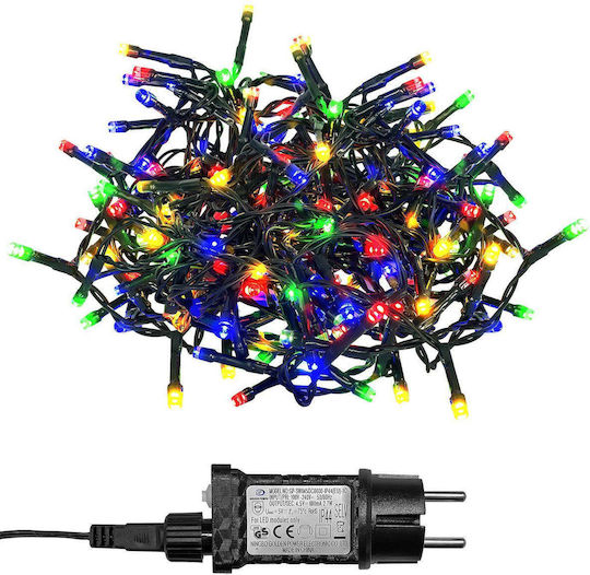 1020 Lichterketten LED 54m. Mehrfarbige in Zeichenfolge 1Stück