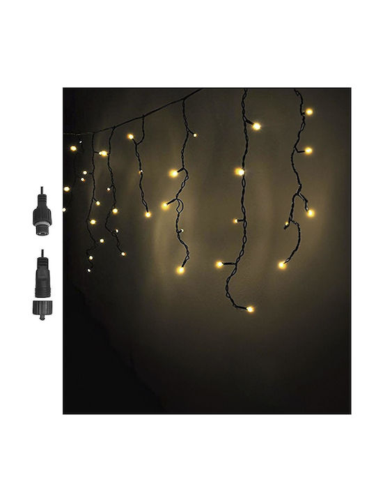 100 Lichterketten LED 1.1m. x 80cm Warmes Weiß ...