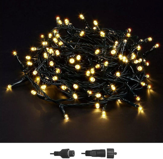 510 Lights LED 25.5m. Warm White in String 1pcs