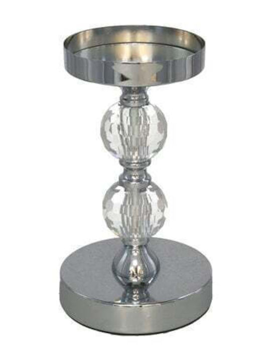 Gerimport Candle Holder Metal 12x12x21.5cm 1pcs