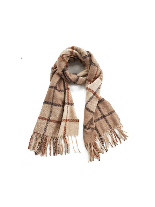 Verde Women's Wool Scarf Beige