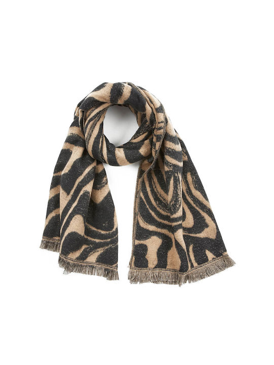 Verde Women's Wool Scarf Brown