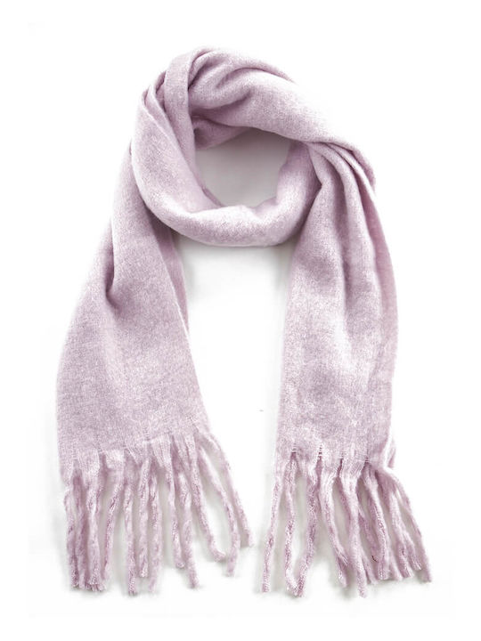 Verde Women's Wool Scarf Lilac