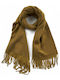 Verde Women's Wool Scarf Green