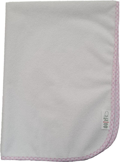 Figlio Bino Wasserdichtes Wickeltuch Pink Rosa 60x90cm.