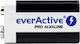 everActive Alkaline Batterie 9V 1Stück