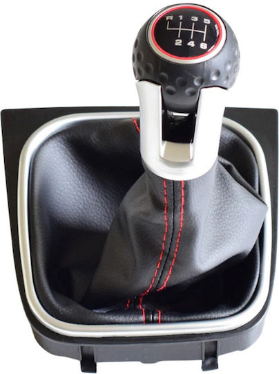 Leder Luxe Leder Schaltknauf Manschette 6-Gang GTI Volkswagen Golf 5 6 Jetta