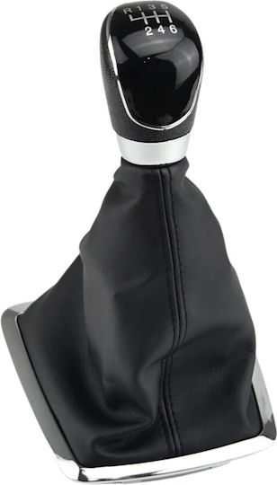 Leather Luxe Leather Boot 6-Speed Knob Black Ford Focus 2-mk2-c-max-mk3-mk4-mk7 Zgear-ford-18