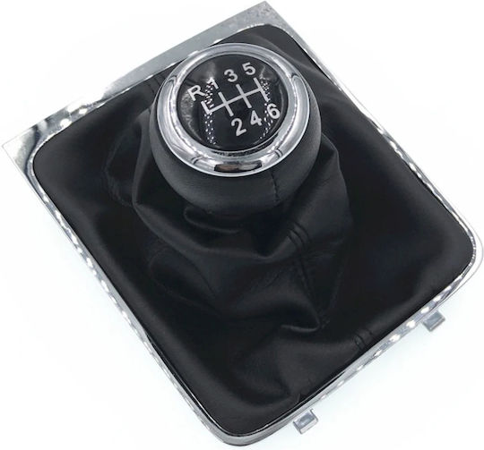 Leather Luxe Leather Boot Knob 6-Speed Volkswagen Passat B6 Zgear-vw-16