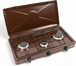 Countertop Burner Flüssiggas Triple Braun