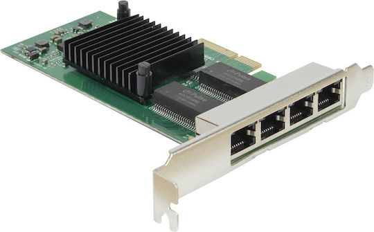 Inter-tech Gigabit PCIe Netzwerkkartenadapter Argus ST-7238 X4 I350-Chips