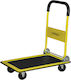 Crownman Platform Trolley Foldable for Weight Load up to 150kg Yellow