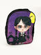 Setino School Backpack Kindergarten Black 26 x 10 x 30cm