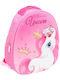 Setino School Backpack Kindergarten with Water Bottle Holder Pink 26 x 10 x 32cm