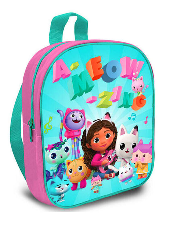 Setino School Backpack Kindergarten Pink 13 x 13 x 20cm