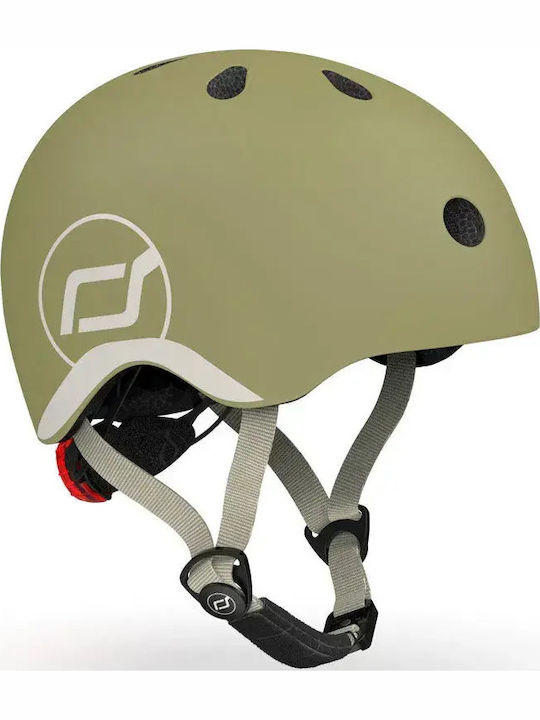 Scoot & Ride Kinderfahrrad- / Rollerhelme Fahrrad / Scooter City mit integrierter LED-Lampe