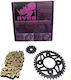 Set Pinion Lanț Ymh Crypton-s 420 Ryno Lanț Aur Întărit 14-40-106L 420