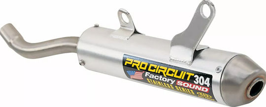 Pro Circuit Auspuffschalldämpfer 304 Rund Sk88125-304 Kawasaki Kx 125 G 89