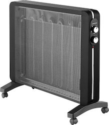 United UHM-880 Konvektorheizung Boden 2000W Mica 58x60cm Schwarz
